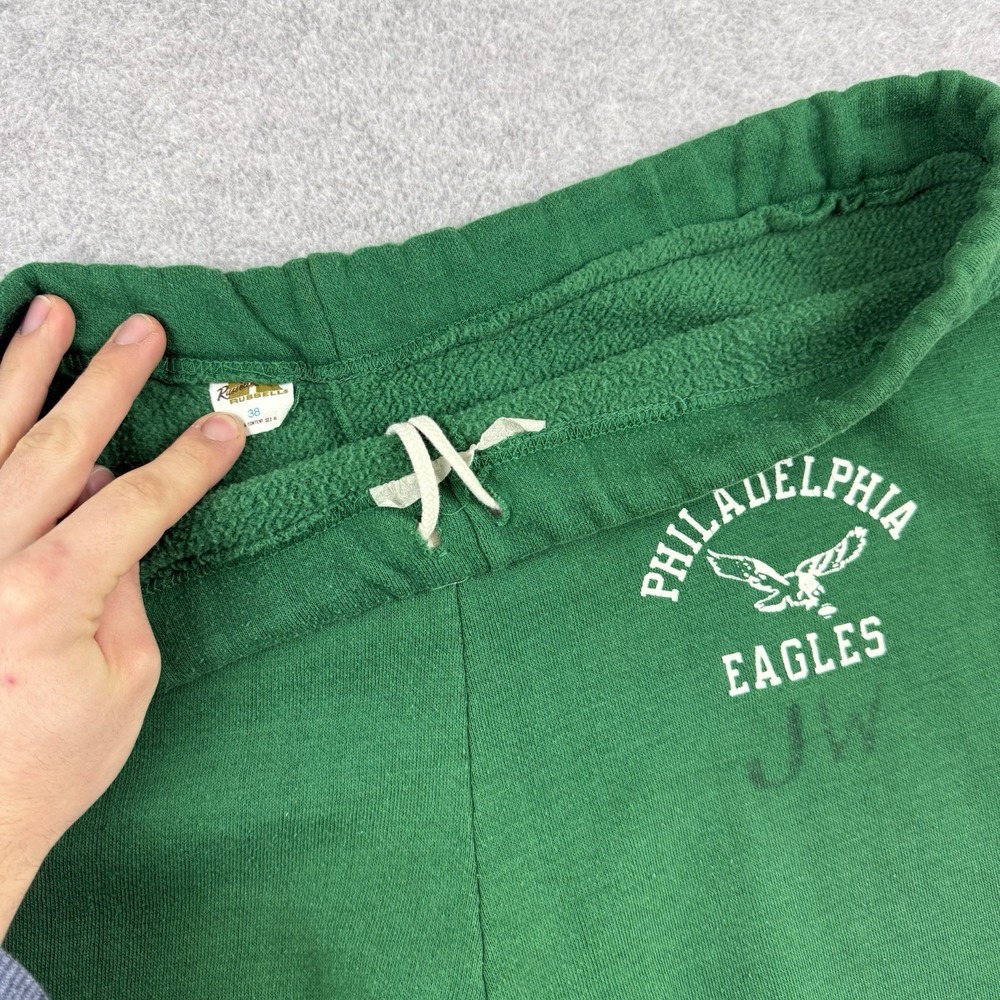 Vintage 70s Russell Athletic Mens L Sweatpants Jogger‎ Philadelphia Eagles NFL